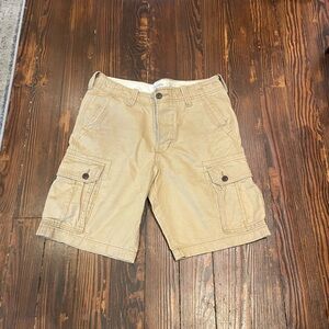 Men's Tan Cargo Shorts